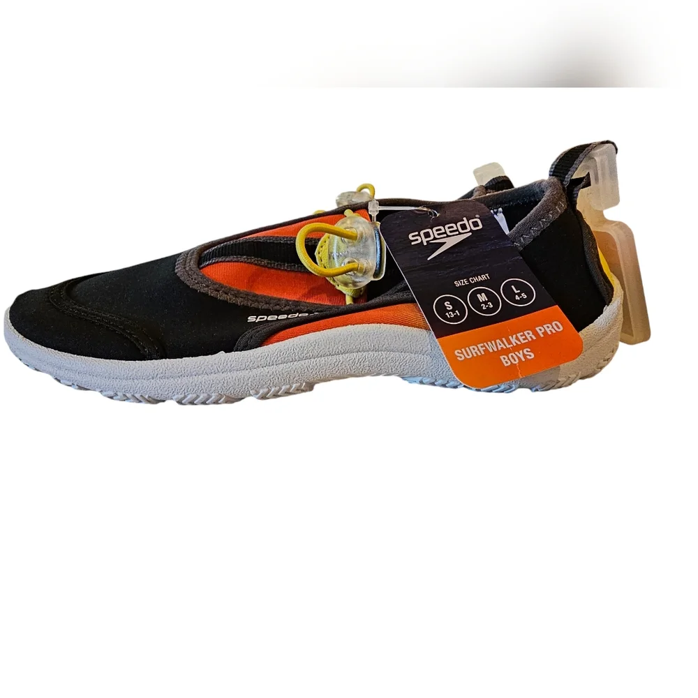 NWT Boys Speedo Water‎ Shoes Size Small (13-1)
